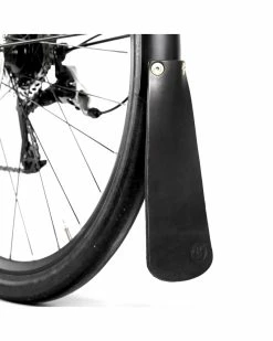 Bavette De Garde-boue En Cuir - Arrière