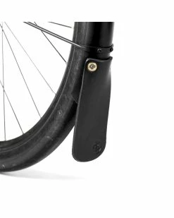 Bavette De Garde-boue En Cuir - Avant