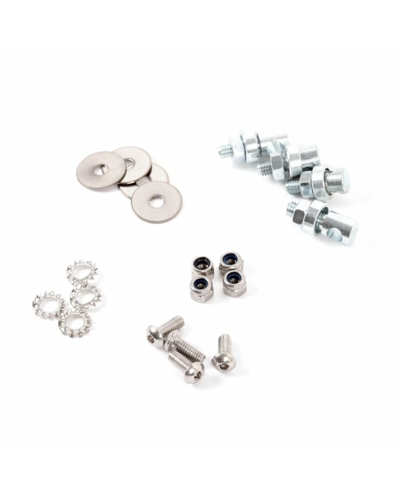 Kit De Fixation Tringles/garde-boue + Tringles/cadre Pour Oeillets Non Taraudés