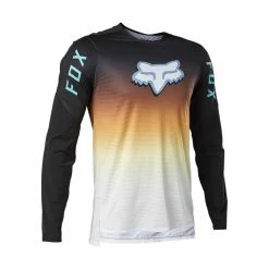 Fox Racing Maillot Manches Longues Fox Flexair Race Spec 2023 Orange Burnt