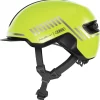 Abus Casque De Velo Urban Avec Lumiere HUD-Y Jaune M
