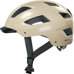 Abus Casque De Velo Urban Avec Lumiere HYBAN 2.0 Or XL