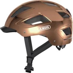 Abus Casque De Velo Urban Avec Lumiere HYBAN 2.0 Cuivre XL