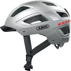 Abus Casque De Velo Urban Avec Lumiere Hyban 2.0 LED Gris M
