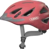 Abus Casque Velo Avec Lumiere URBAN-I 3.0 Rouge L