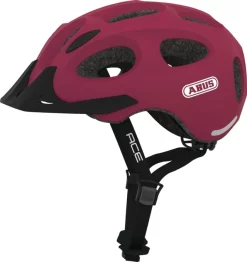 Abus Casque De Velo Urban Avec Lumiere YOUN-I ACE Rouge S