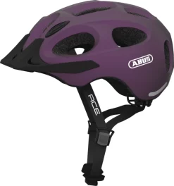 Abus Casque De Velo Urban Avec Lumiere YOUN-I ACE Violett L
