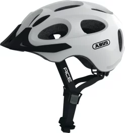 Abus Casque De Velo Urban Avec Lumiere YOUN-I ACE Blanc S