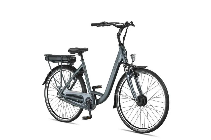 Velo Electrique Femme Hollandais 28 Pouces Altec Diamond Nexus 3 Gris – Image 2