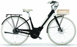 MBM Velo Electrique Femme City Moteur Moyenne 28 Pouces Primavera Noir