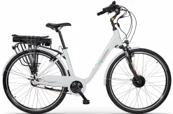 Ecobike Velo De Ville Electrique Femme Nexus Vitesses Integrees Blanc 420Wh