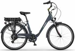 Ecobike Velo De Ville Electrique Femme 26 Pouces Bleu 468Wh
