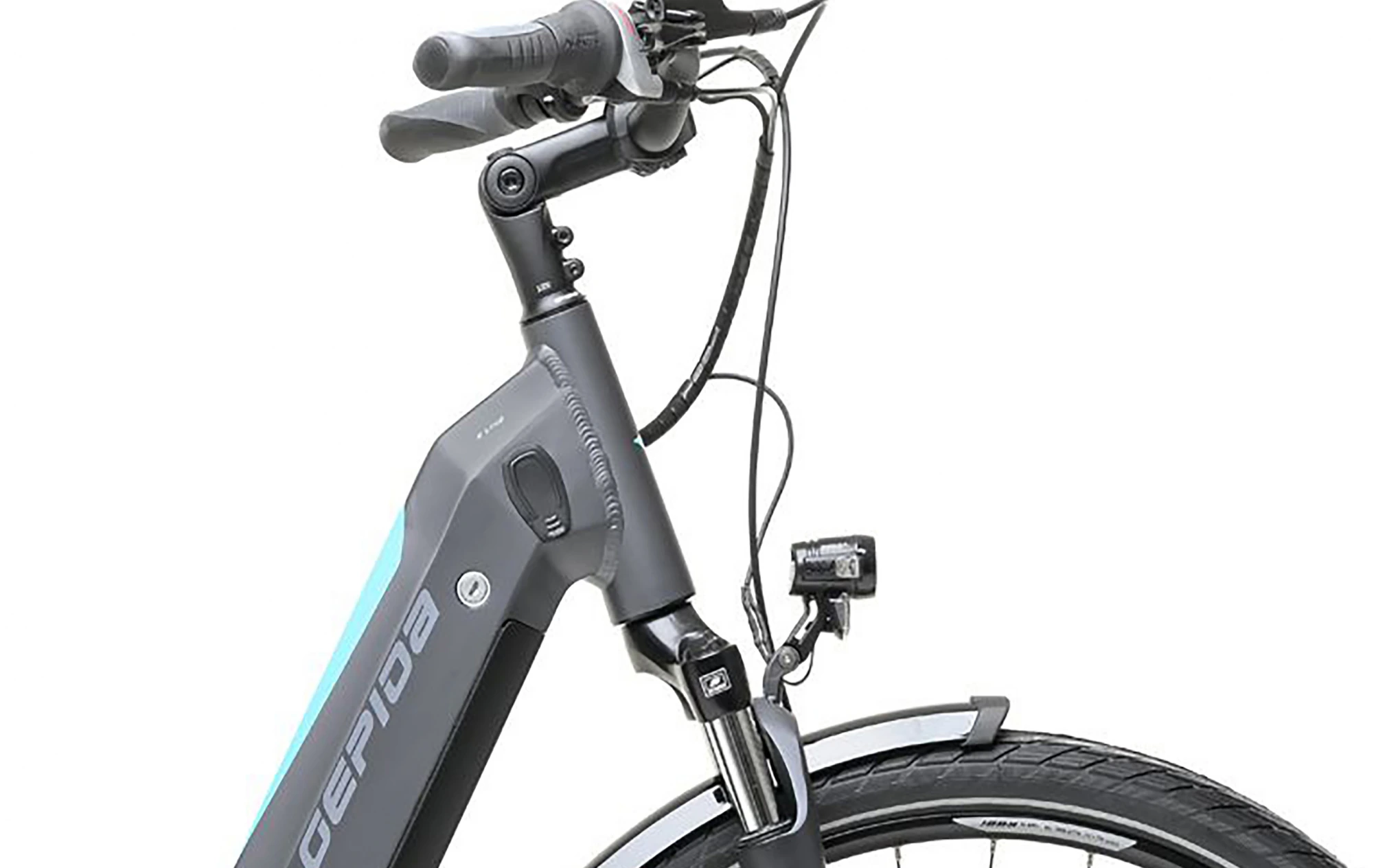 Gepida VTC Electrique Femme 28 Pouces Moteur Bosch A Courroie Noir 625-57 – Image 2