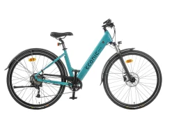 VTC Electrique Femme 28 Pouces Econic One Comfort L 48cm Turquoise