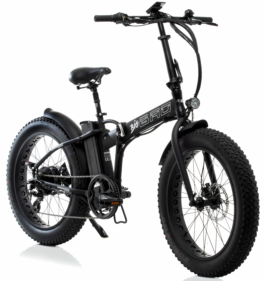 Bad Bike Fat Bike Electrique Velo Pliant 24 Pouces BIG BAD 250W Noir – Image 2