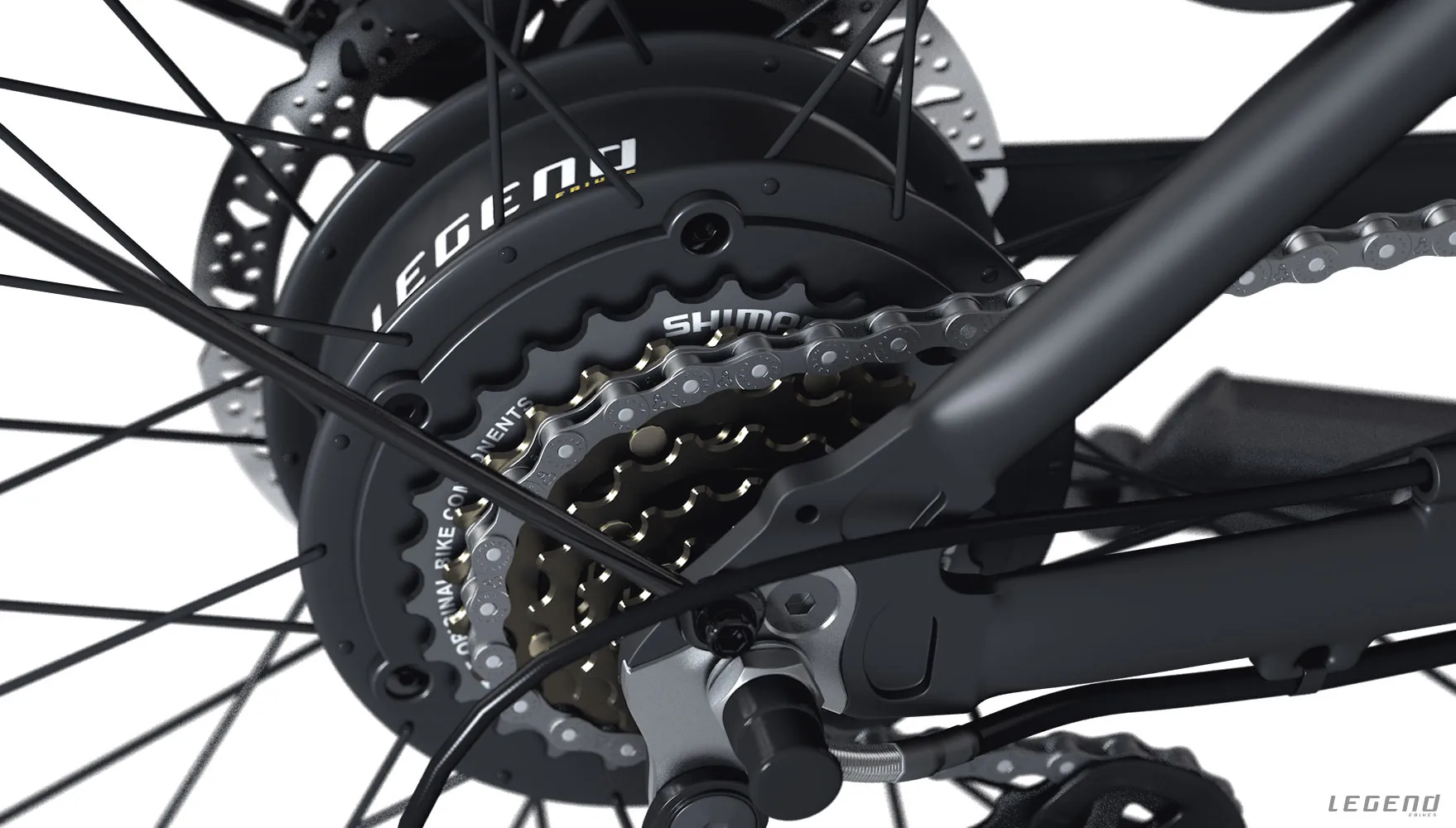 Velo Electrique Pliant 24 Pouces Smart Legend Siena Rouge – Image 5