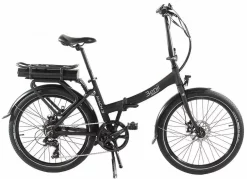 Velo Electrique Pliant 24 Pouces Smart Mach Benji Noir 374Wh