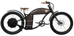Velo Electrique Rayvolt Cruzer Chopper Speed Bike 24 Pouces Noir M 550Wh