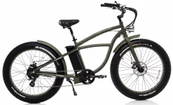Fat Bike Electrique Beach Cruiser Velo 26 Pouces Bad Bike 250W Vert