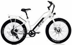 Bad Bike Fat Bike Electrique Femme Speed Bike 45km/h 24 Pouces EVO 500W Blanc