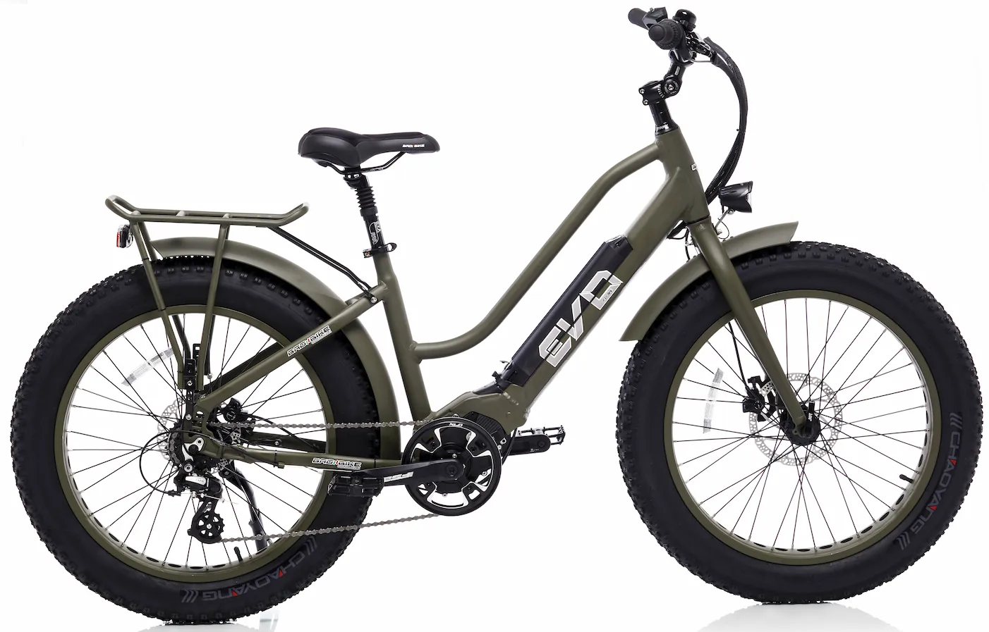 Bad Bike Fat Bike Electrique Femme Moteur Pedalier 24 Pouces Polini 250W Vert
