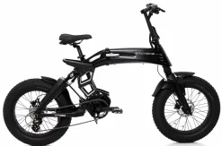 Velo Fatbike Electrique Pliant Moteur Pedalier Bad Bike 250W Noir
