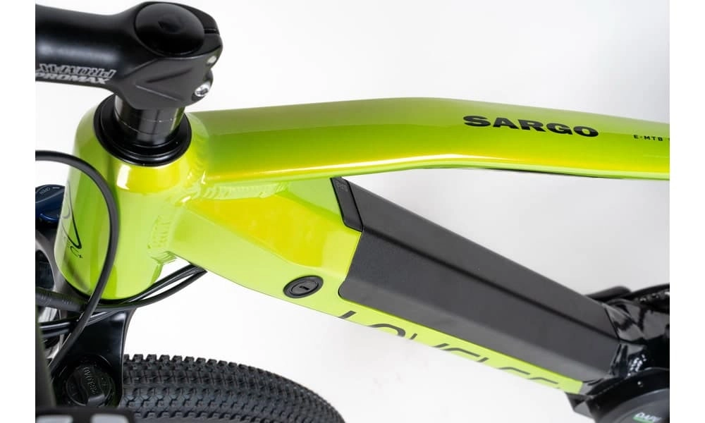 VTT Electrique Moteur Pedalier 29 Pouces Lovelec Sargo Vert 540Wh 19" – Image 3