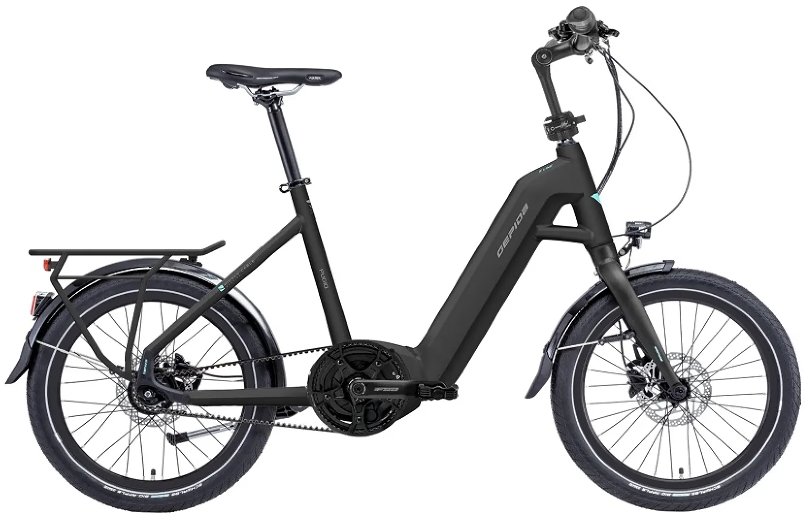 Mini Velo Electrique 20 Pouces Bosch Moteur Central A Courroie Gepida Pugio Pro 400Wh
