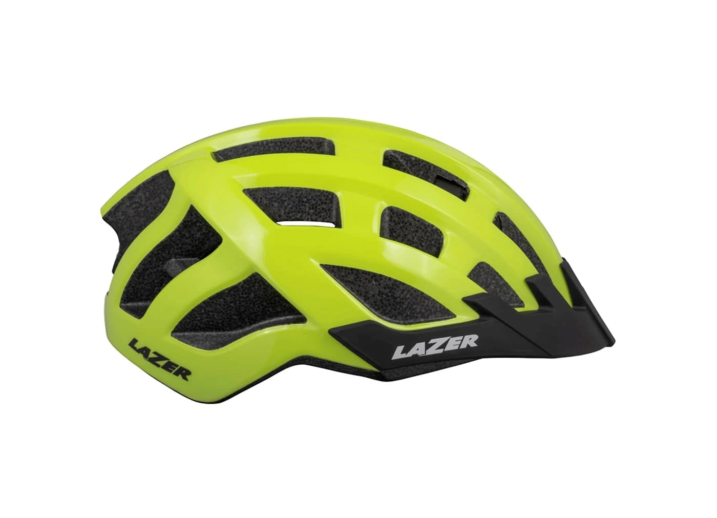 Casque De Velo Lazer Compact DLX Jaune – Image 2