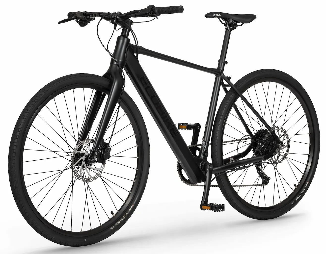 Velo De Ville Electrique Homme 28 Pouces Leger 15kg Ecobike Noir – Image 3