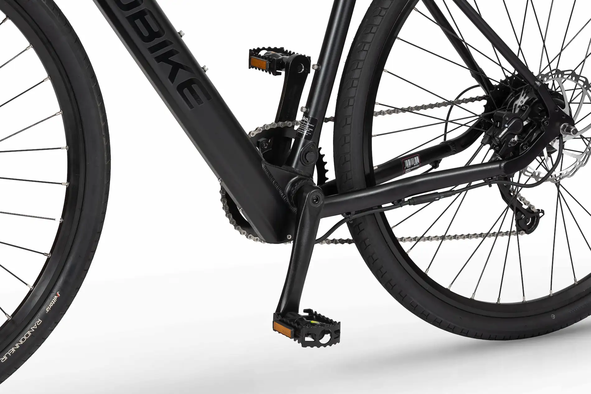 Velo De Ville Electrique Homme 28 Pouces Leger 15kg Ecobike Noir – Image 6