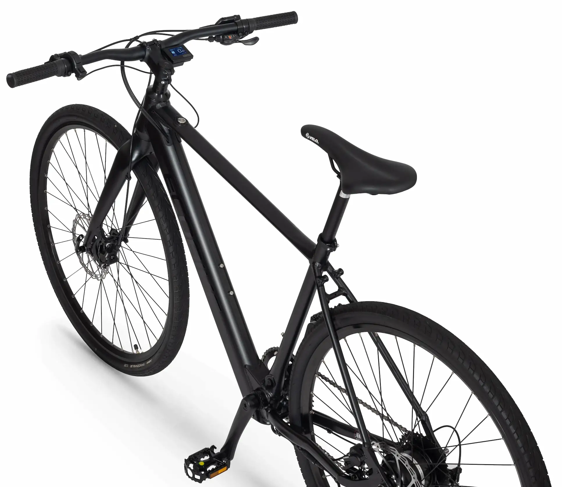 Velo De Ville Electrique Homme 28 Pouces Leger 15kg Ecobike Noir – Image 4