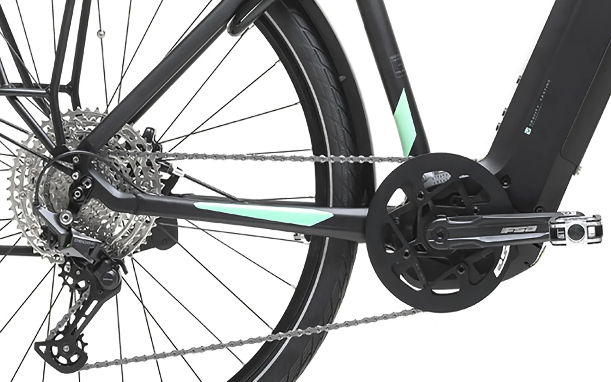 Gepida VTC Electrique Speed Bike 45km/h Bosch 28 Pouces Fastida XT 12 48cm – Image 4