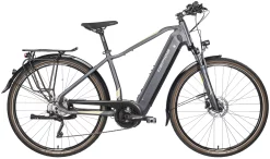 VTC Electrique Homme 28 Pouces Bosch Moteur Central Gepida XT10 Gris 400-56