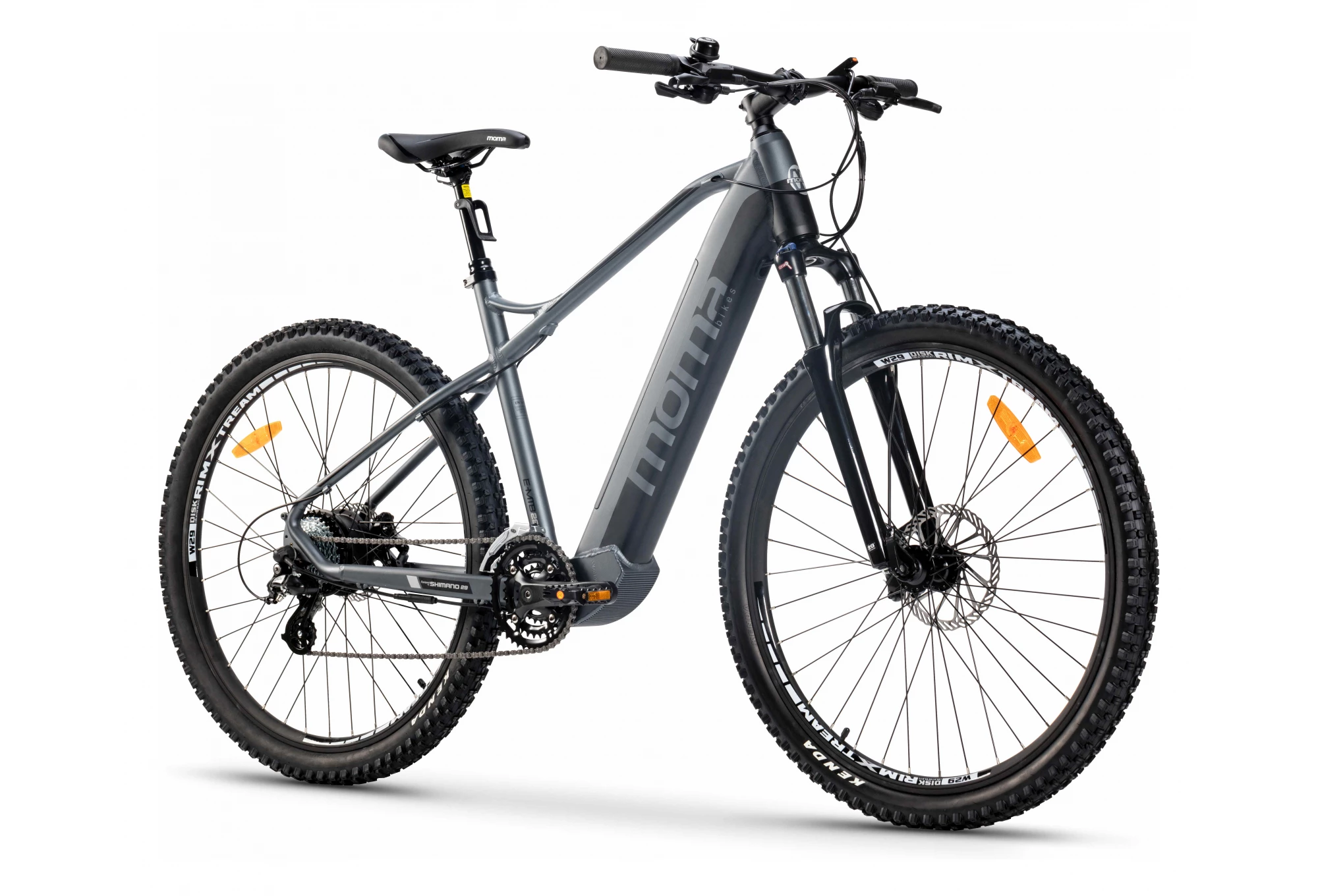 VTT Electrique Semi Rigide Moma Bikes E-MTB 29 » Shimano Altus 8V Gris