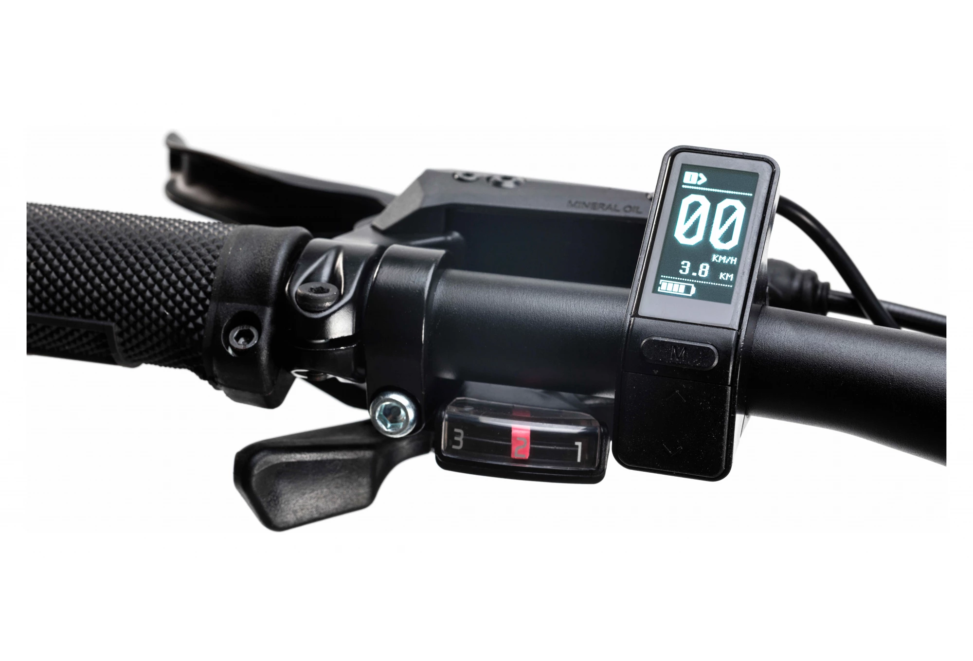 VTT Electrique Semi Rigide Moma Bikes E-MTB 29 » Shimano Altus 8V Gris – Image 2