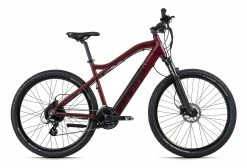 VTT Semi Rigide électrique 27,5 » Adore Enforce Rouge 250 Watt Li-Ion 36V/14 Ah/504 24 Vitesses