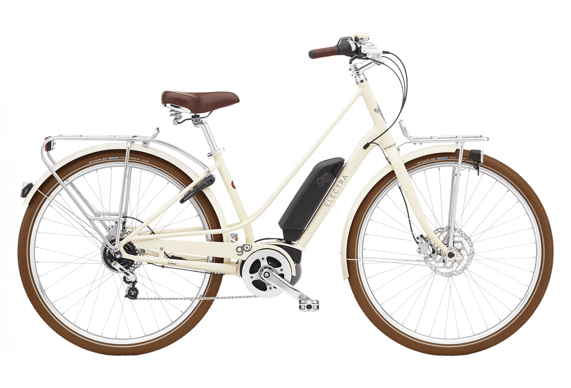 Vélo De Ville Electra Loft Go! 5i EQ 400 Wh Blanc Cream